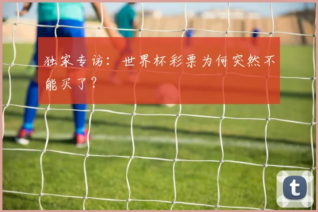 独家专访：世界杯彩票为何突然不能买了？